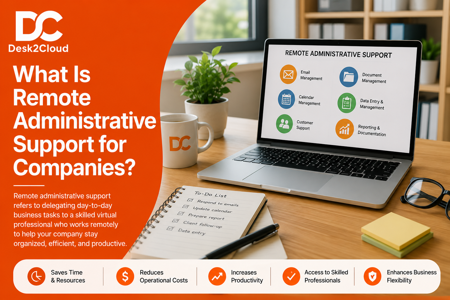 What Is Remote Administrative Support for Companies?