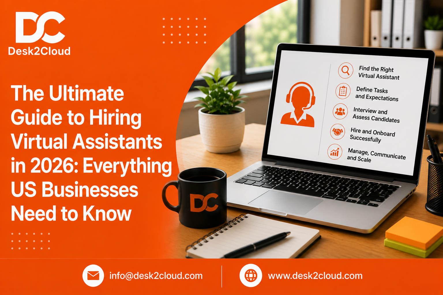The Ultimate Guide to Hiring Virtual Assistants in 2026: Everything US Businesses Need to Know
