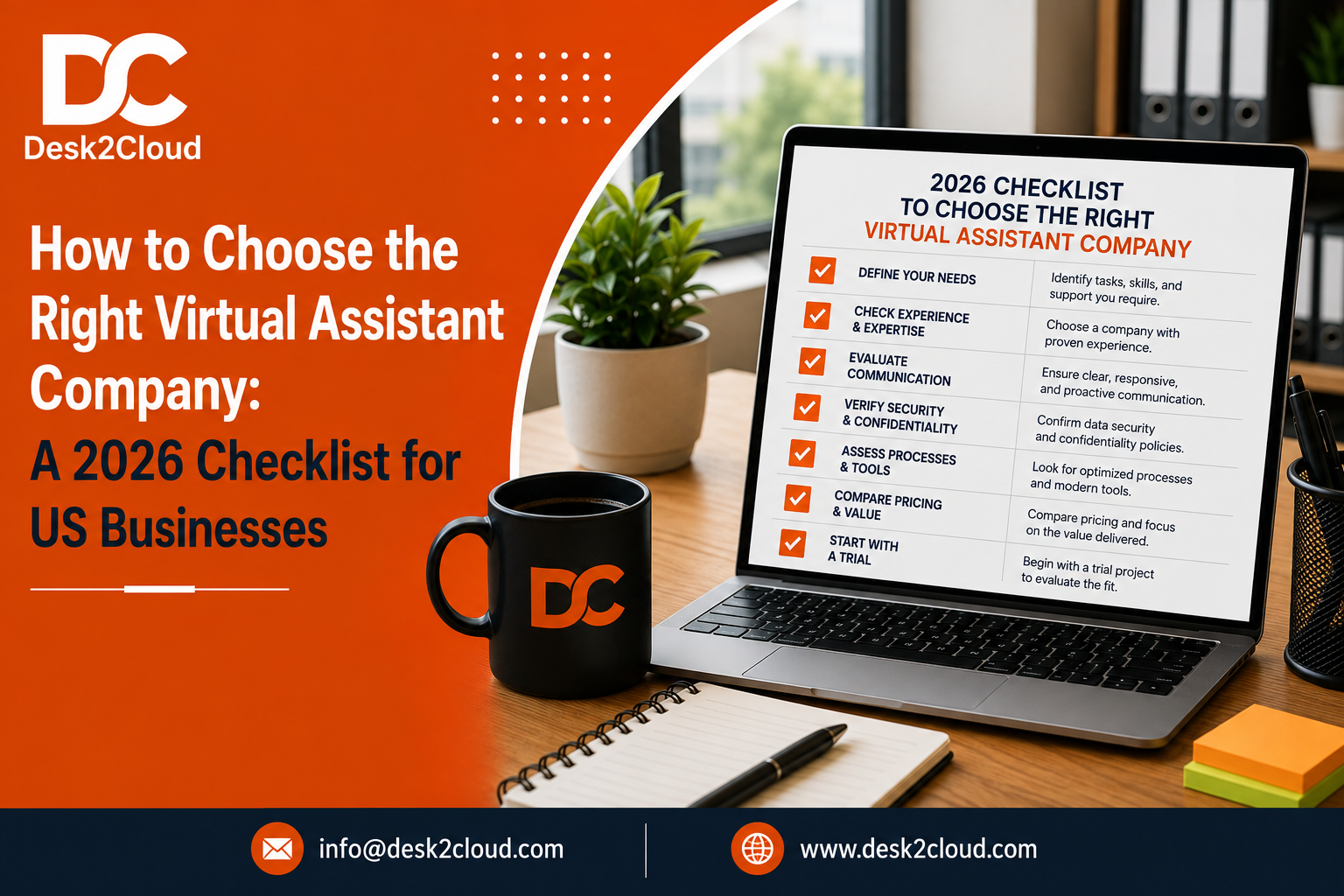 How to Choose the Right Virtual Assistant Company: A 2026 Checklist for US Businesses

